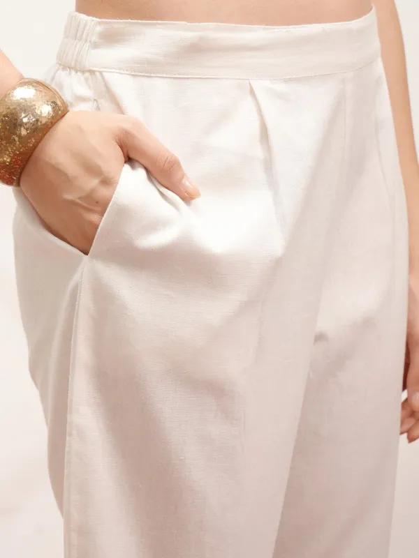 Women Kurta With Trouser & Dupatta