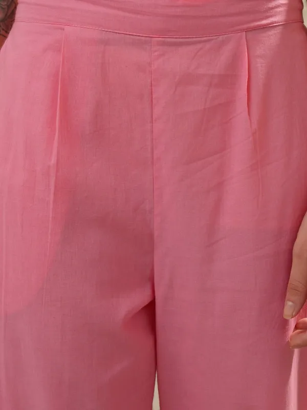 Women Kurta With Trousers & Dupatta