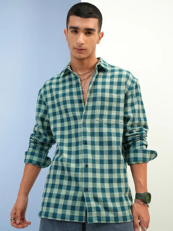 Men Relaxed Fit Casual Shirt