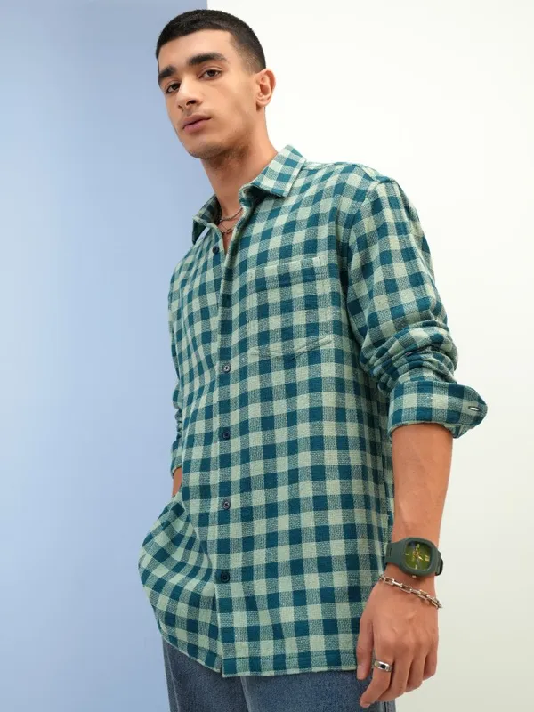 Men Relaxed Fit Casual Shirt