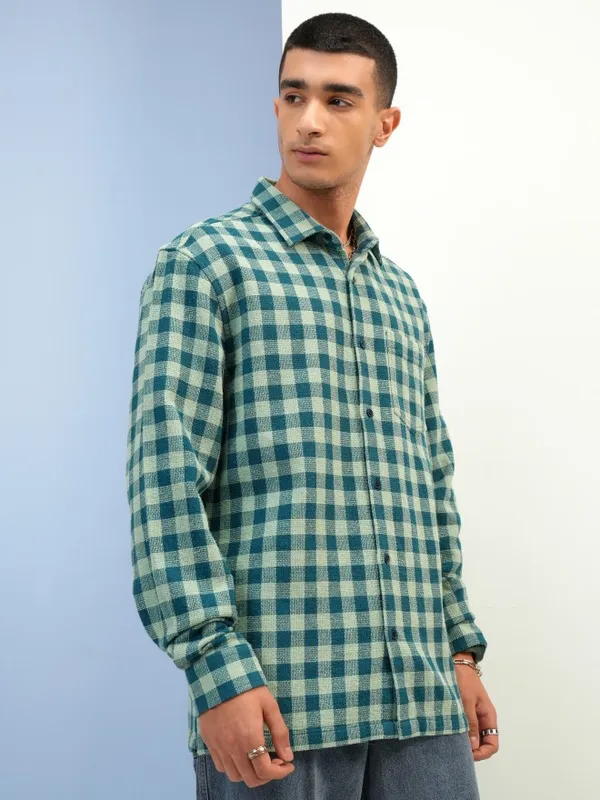 Men Relaxed Fit Casual Shirt