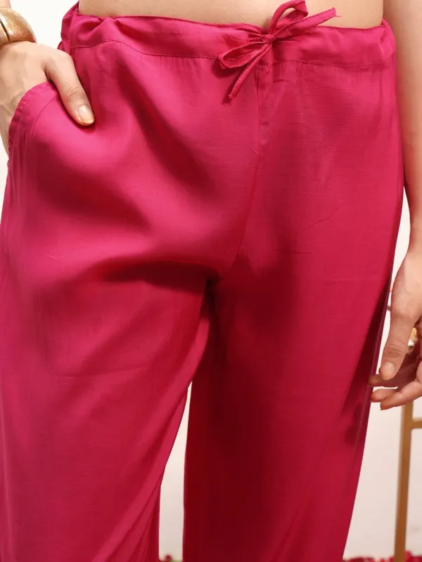 Women Kurta With Trouser & Dupatta