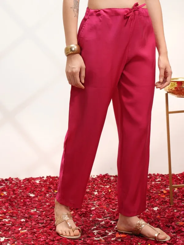 Women Kurta With Trouser & Dupatta