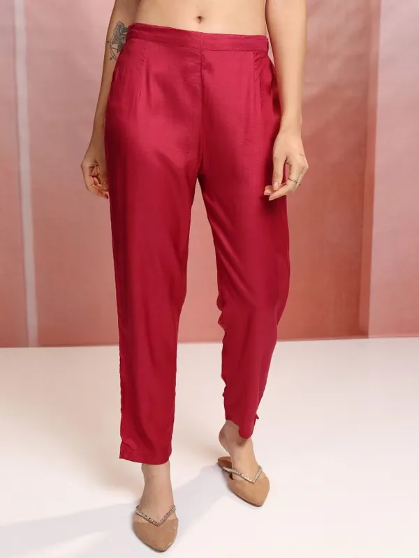 Women Kurta With Trouser And Dupatta