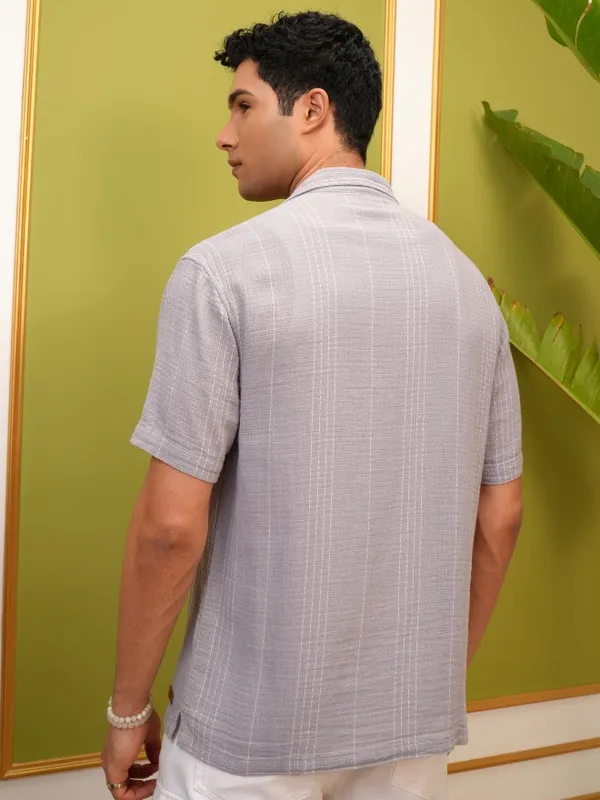 Men Relaxed Fit Casual Shirt