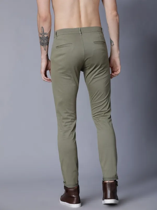 Men Slim Fit Trousers