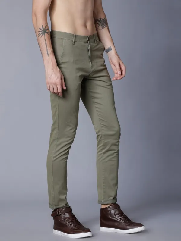 Men Slim Fit Trousers