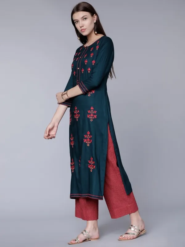 Printed Straight Kurta