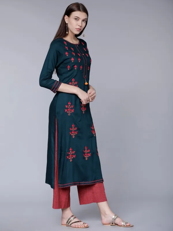 Printed Straight Kurta