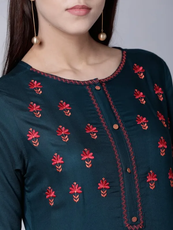 Printed Straight Kurta