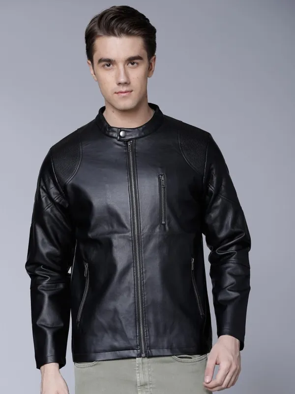 Black Biker Jacket