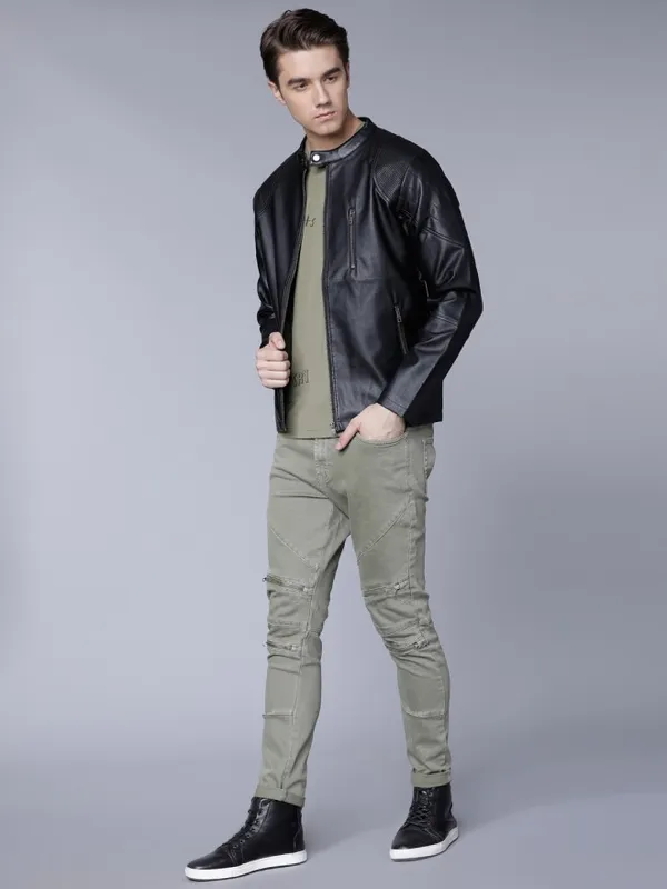 Black Biker Jacket