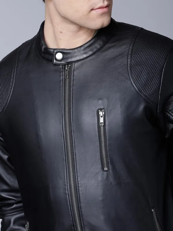 Black Biker Jacket