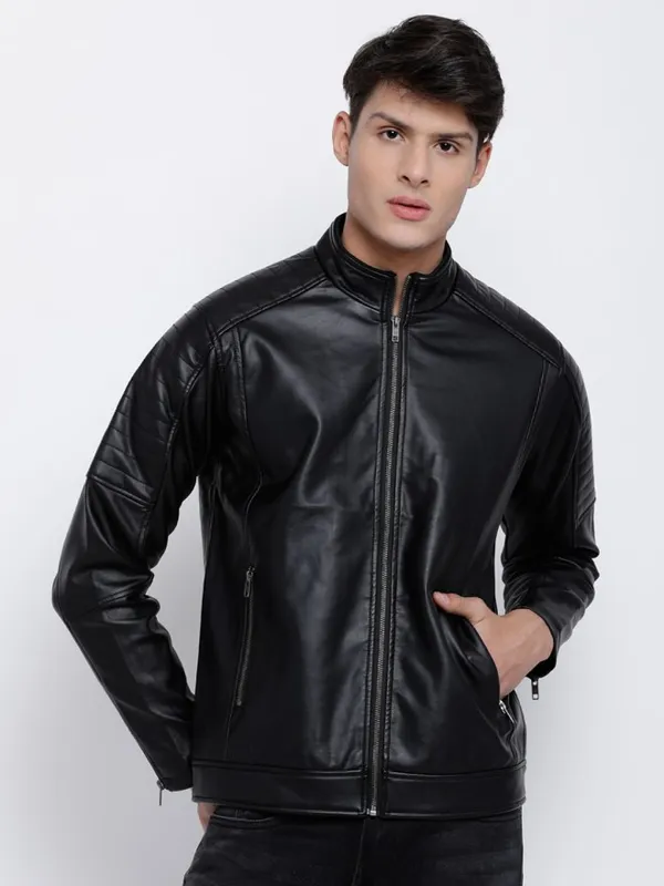 Black Biker Jacket