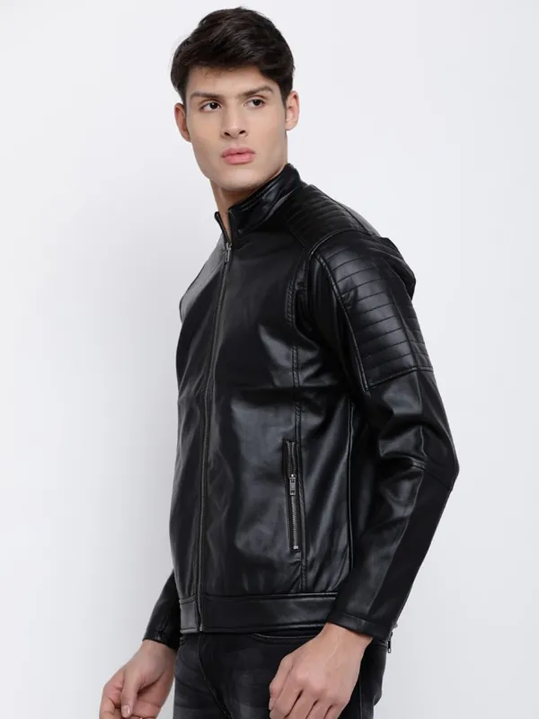 Black Biker Jacket