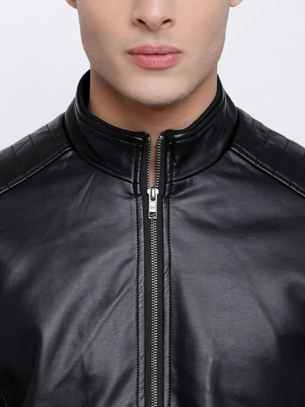 Black Biker Jacket
