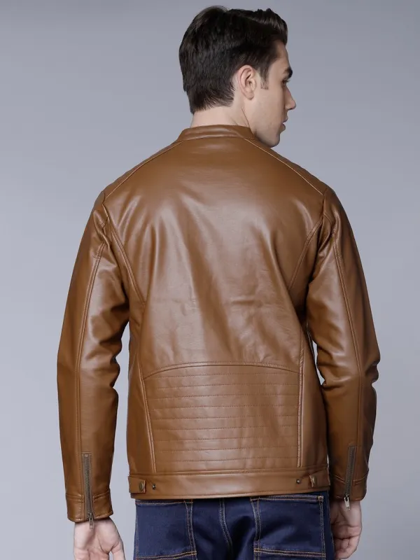 Brown Biker Jacket