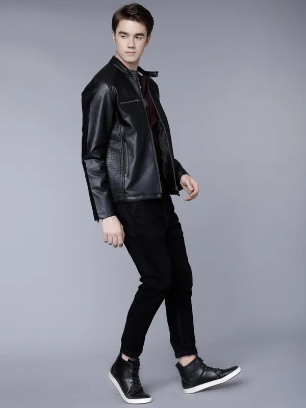 Black Biker Jacket