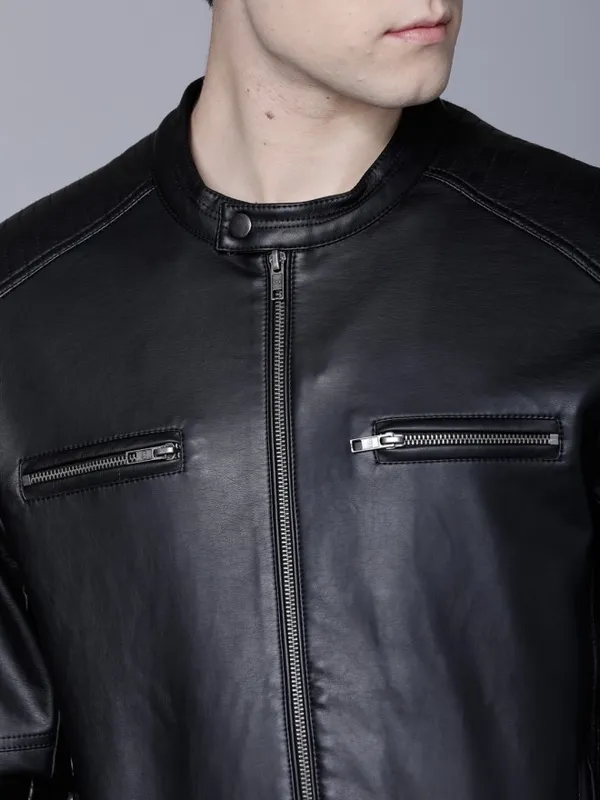 Black Biker Jacket