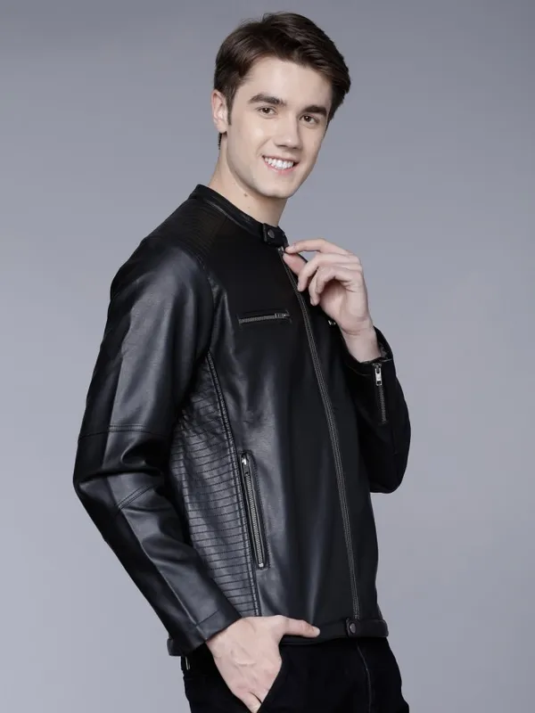 Black Biker Jacket
