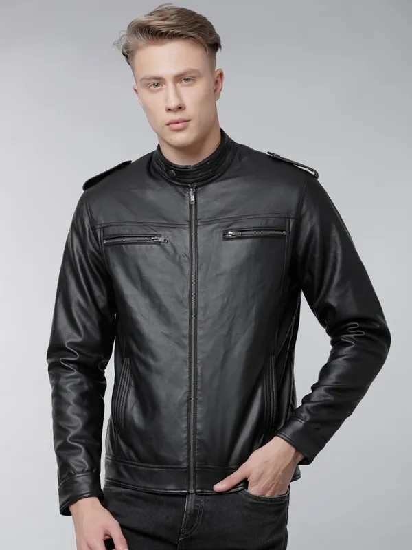 Black Biker Jacket
