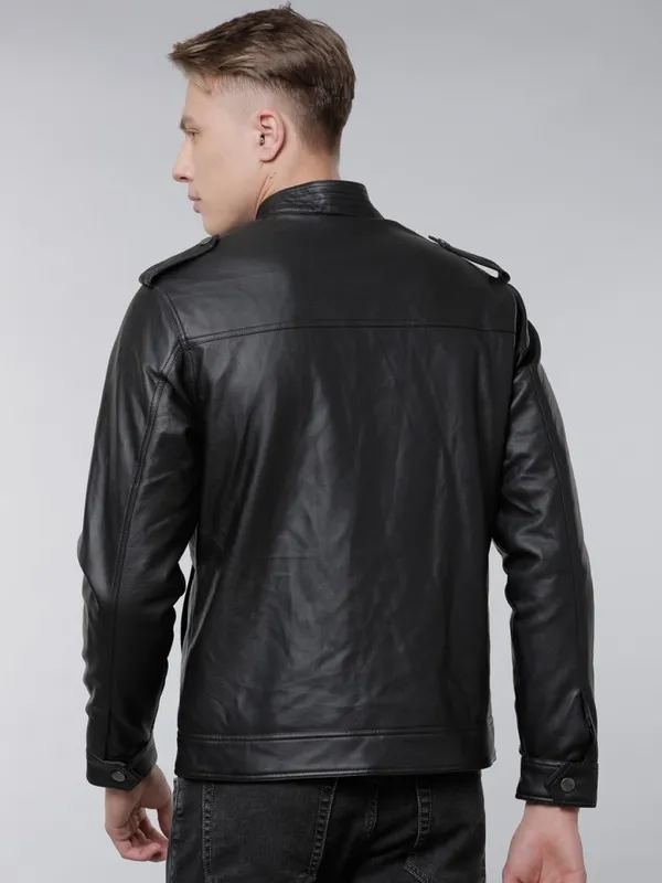 Black Biker Jacket