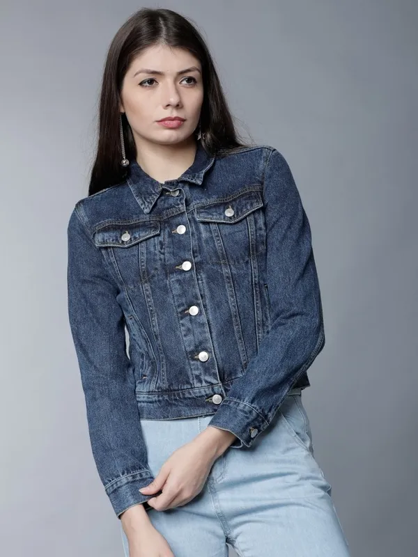 Women Solid Jackets