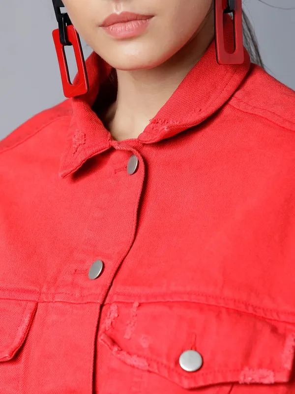 Women Solid Jackets