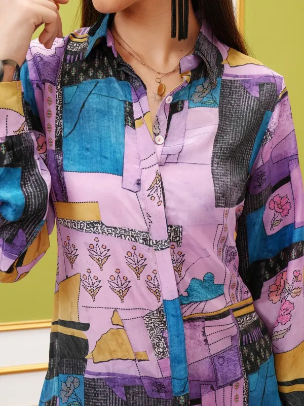  Vishudh Women Purple Co-Ords