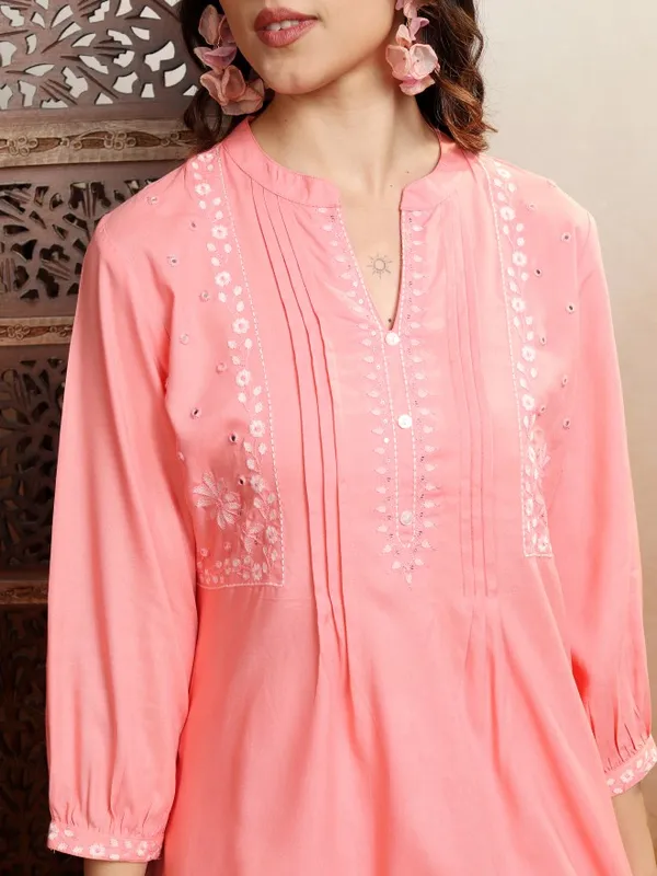 Embroidered Regular Top