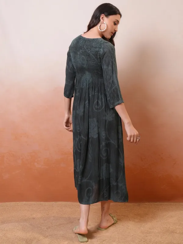 Printed Maxi Dress