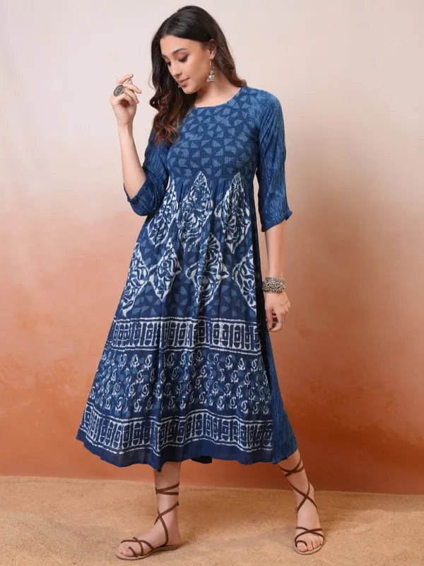 Printed Maxi Dress