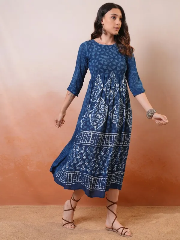 Printed Maxi Dress