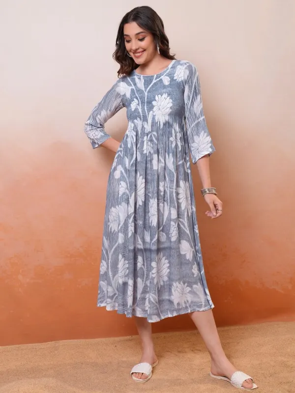 Printed Maxi Dress