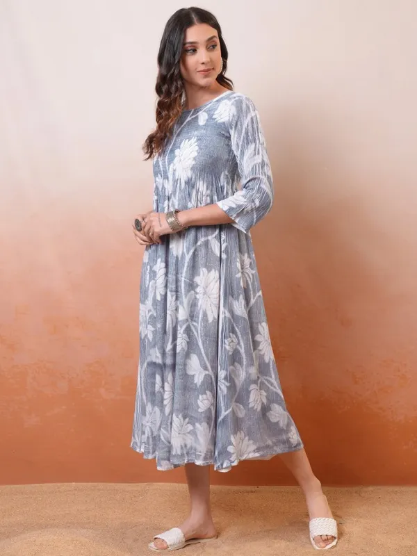 Printed Maxi Dress
