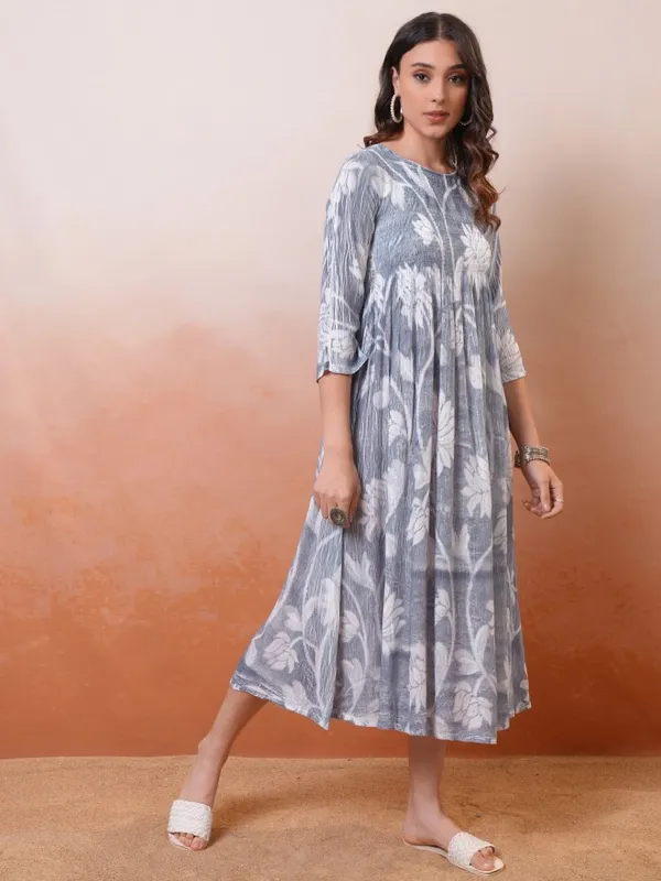 Printed Maxi Dress