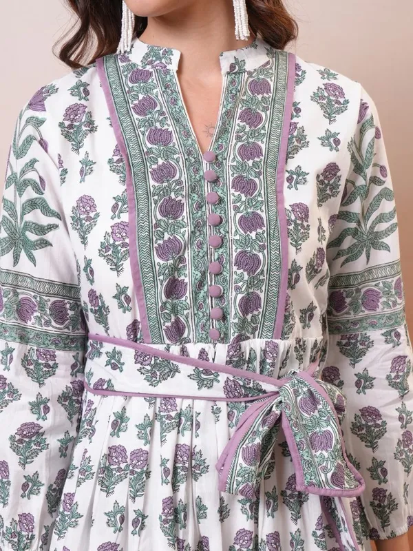 Printed Maxi Dress