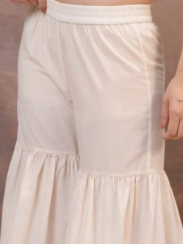 Women Embroidered Palazzos