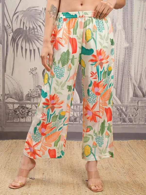 Vishudh Women Multi Shirt With Trousers Co-Ords