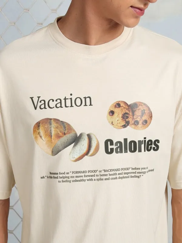 Men Printed Round Neck T-Shirt