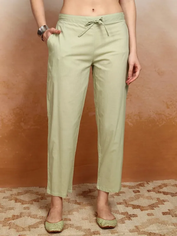 Women Kurta With Trousers & Dupatta