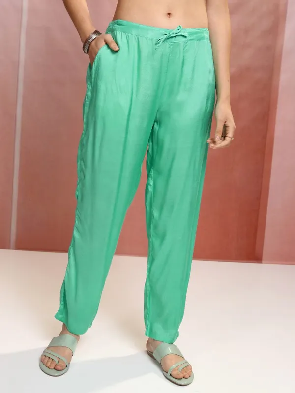 Vishudh Women Multi Printed Kurta With Trouser And Dupatta