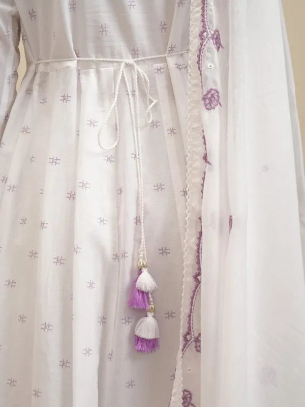 Women Kurta With Trousers & Dupatta