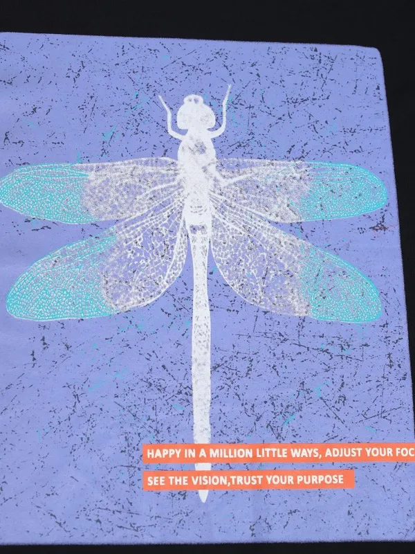 Men Printed Round Neck Oversized Fit T-Shirt