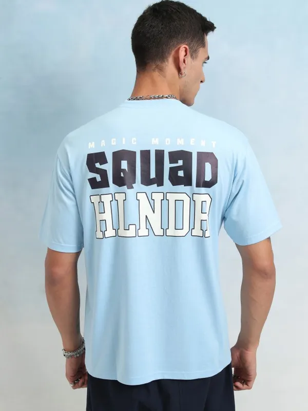 Men Printed Relaxed Fit T-Shirt