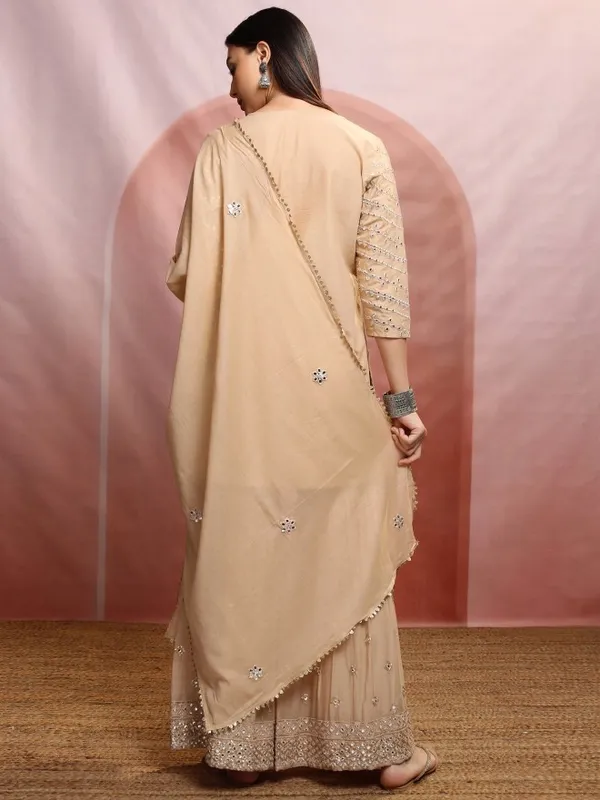 Women Kurta With Sharara And Dupatta
