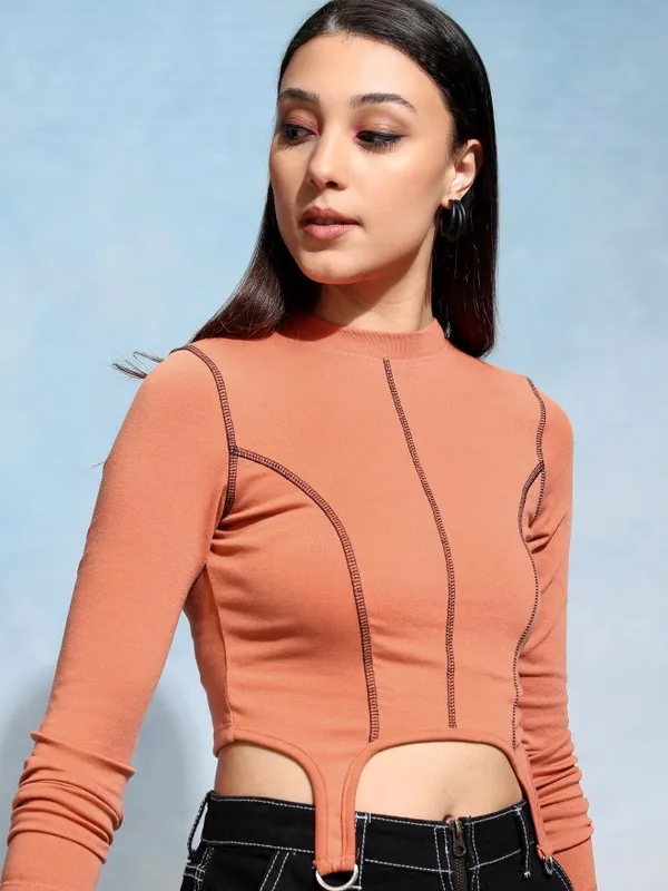 Solid Fitted Top
