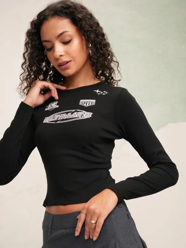 Printed Slim Fit T-Shirt