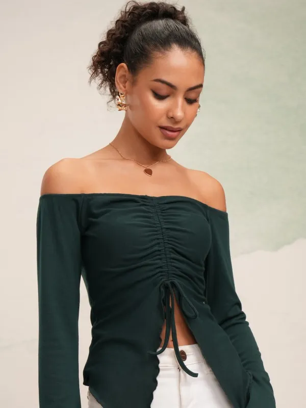 Solid Fitted Top