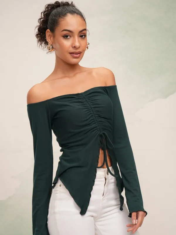 Solid Fitted Top